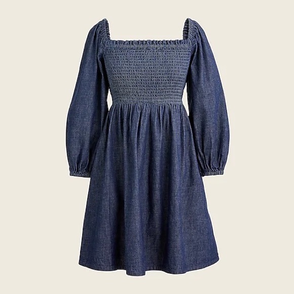J. Crew Smocked Dress - Picture 2 of 3